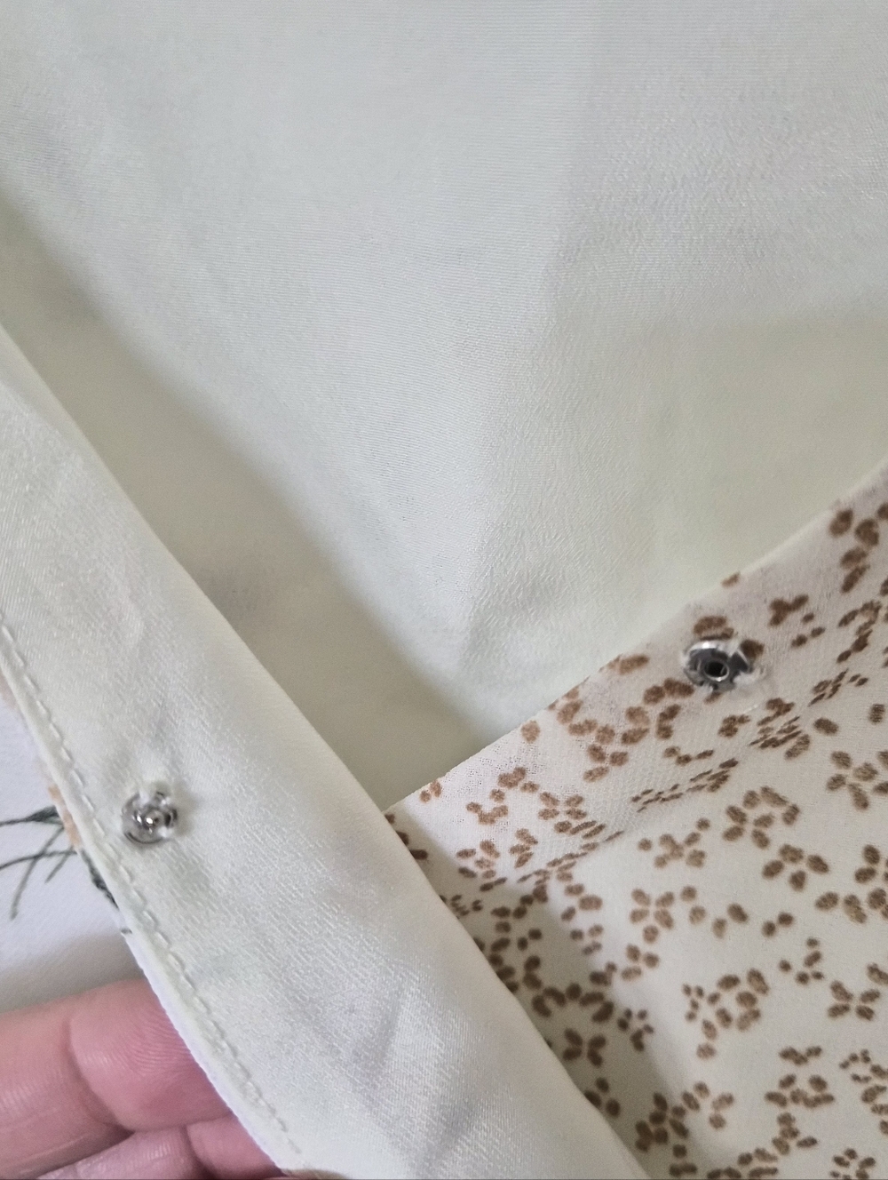 Paper Crane Floral Wrap Camisole Top | Size Medium | Tie Side Peplum Blouse - Picture 6 of 11